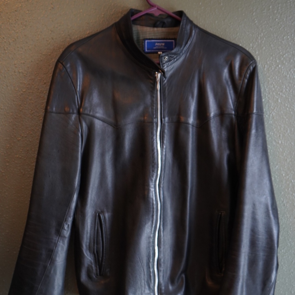 POSH Cafe Racer style Leather Jacket